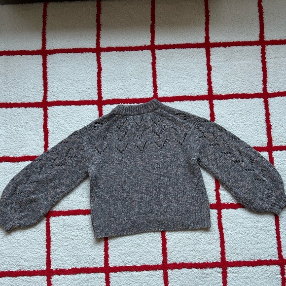 Madewell Open Stitch Pullover Oversized Wool Blend Sweater - Picture 3 of 6